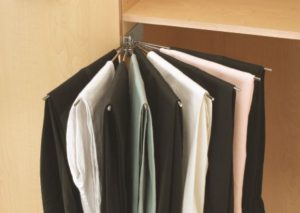 pull out wardrobe pant rack non slip