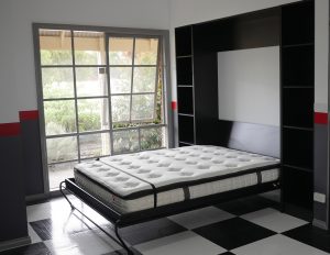 wall bed black